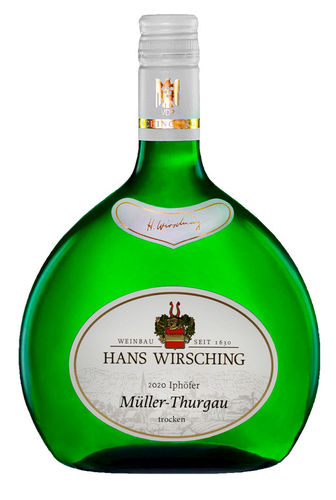 2023 Iphöfer Müller Thurgau Hans Wirsching Wein 0,75l Bocksbeutel