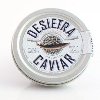 Desietra Imperial Kaviar Malossol - Baeri Störkaviar 50g ohne Konservierungsstoffe
