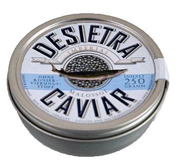Desietra Imperial Kaviar Malossol-Baeri Störkaviar 250g, ohne Konservierungsstoffe