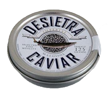 Desietra Imperial Kaviar Malossol - Baeri Störkaviar 125g