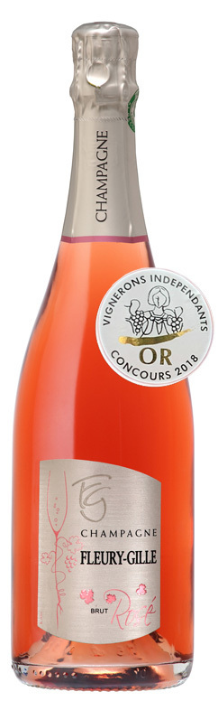 Champagner Rosé Brut Cuvée | FLEURY-GILLE & Fils | 0,75l Fl.