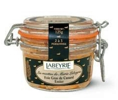 LABEYRIE | Foie Gras de Canard (Entenleber) Entier | 125g Glas