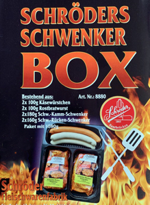Schwenkerbox saarländisch Schröder Fleischwaren 1,1 KG (8 teilig)