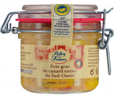 Foie Gras de Canard (Entenleber) Entier IGP Reflets de France 180g