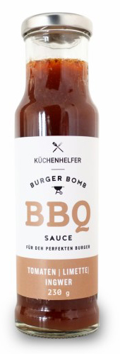 BURGER BOMB BBQ Sauce Limette & Ingwer - 200 ml