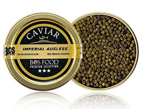 Imperial Auslese Kaviar, Kreuzung Amur x Kaluga Stör (schrencki x dau) 500g