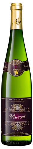 2017 Muscat trocken AOC Vin d'Alsace (Elsass) Domaine Jung 0,75l Fl.
