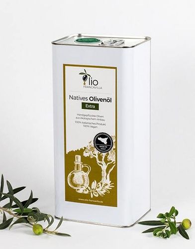 Francavillas Natives Olivenöl Extra 5 Liter 0,23% Säure