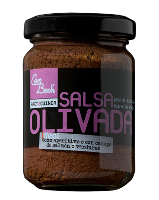 Schwarze Oliven Olivada Salsa Can Bech 135g