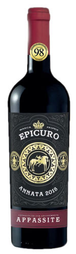 EPICURO 2019 Appassite Puglia IGP, 0,75l Flasche
