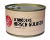 Hirsch Gulasch in würziger Sauce 400g | Schröder Fleischwaren