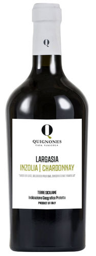Largasia Inzolia-Chardonnay 2021 IGP Quignones Casa Vinicola