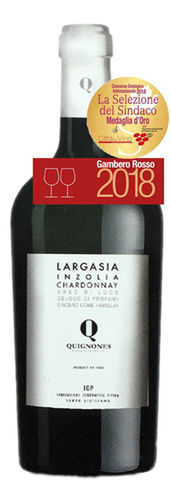 Largasia Inzolia-Chardonnay 2021 IGP Quignones Casa Vinicola