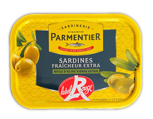 Sardinen in Olivenöl Parmentier 135g