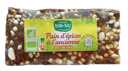 Pain d'Epices original "foie gras" 400g Bio