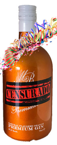 Ibiza Premium Dry Gin Censurado 0,7l -Fasching-Sale