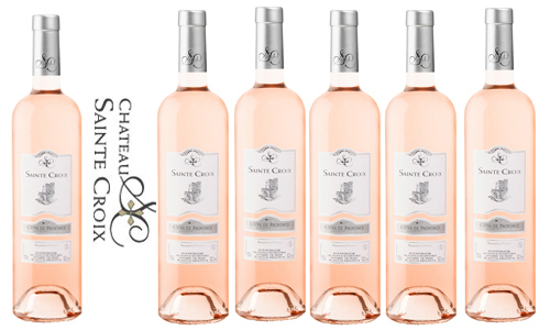 2022 Château Saint Croix Provence Rosé Wein AOP 6 Flaschen